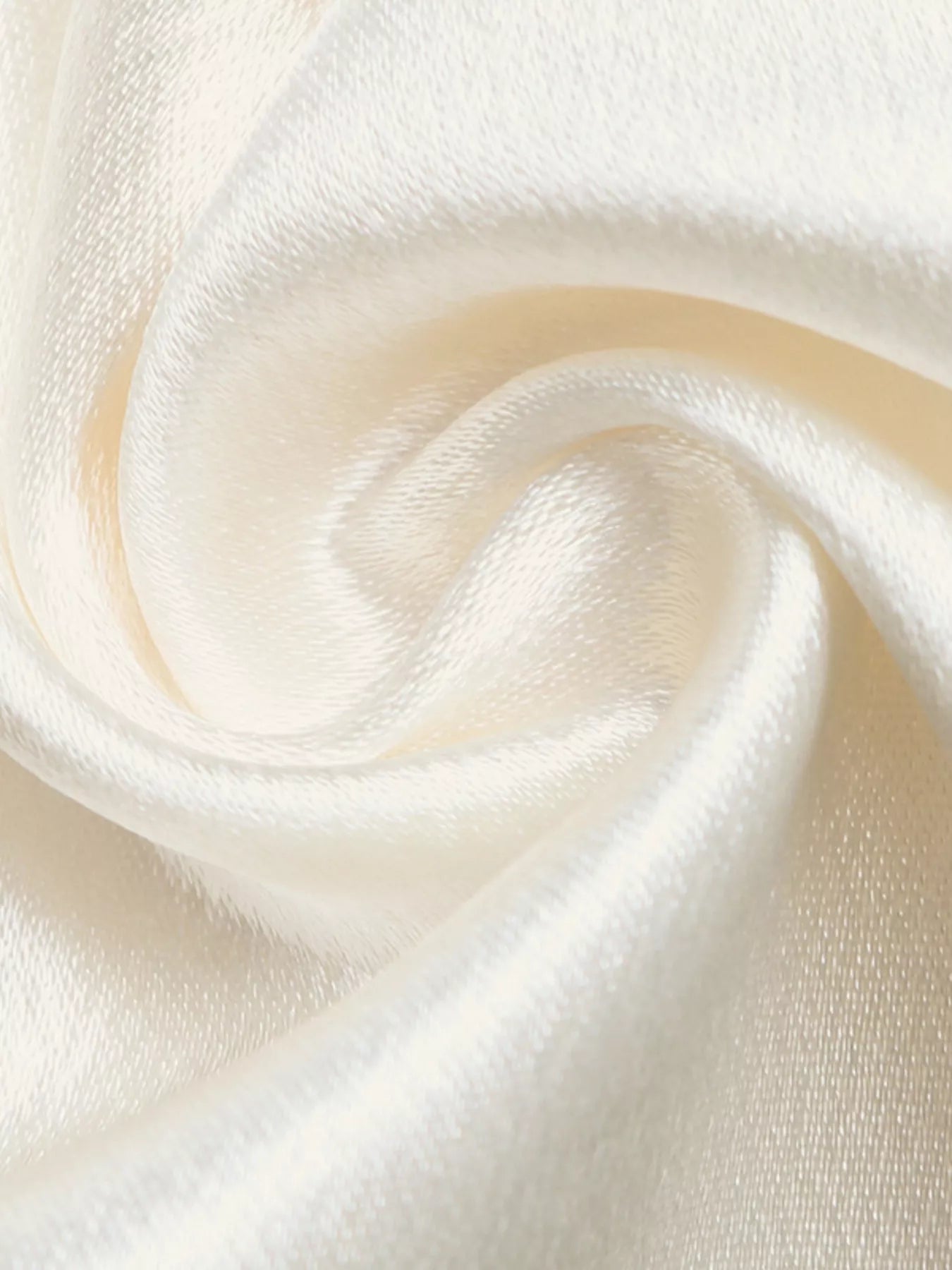 Close-up of white fabric with a soft texture