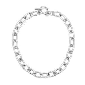 Close up view of Alana Toggle Necklace