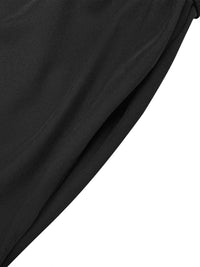 Close-up of black fabric on a white background