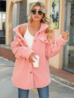 Front view of Button Down Collared Coat