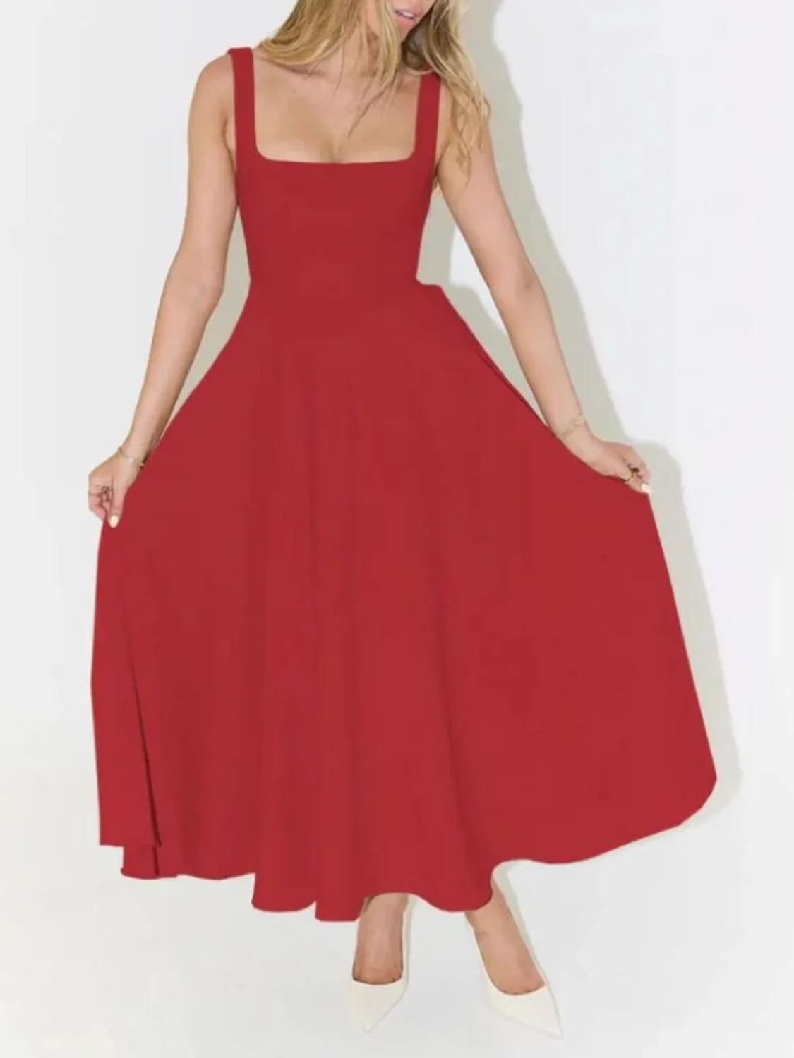 Red Max-Origin dress