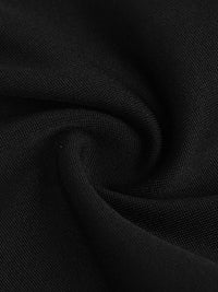 Close-up of black fabric texture