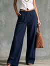 Full Size High-Waisted Wide-Leg Cargo Pants Plus Size