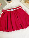 Women's Basic Versatile Stretchy Casual Lace Trim Elastic Waist Mini Skirt