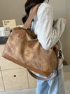 Womens Sustainable Duffle Bag with Adjustable Strap for Versatile Style