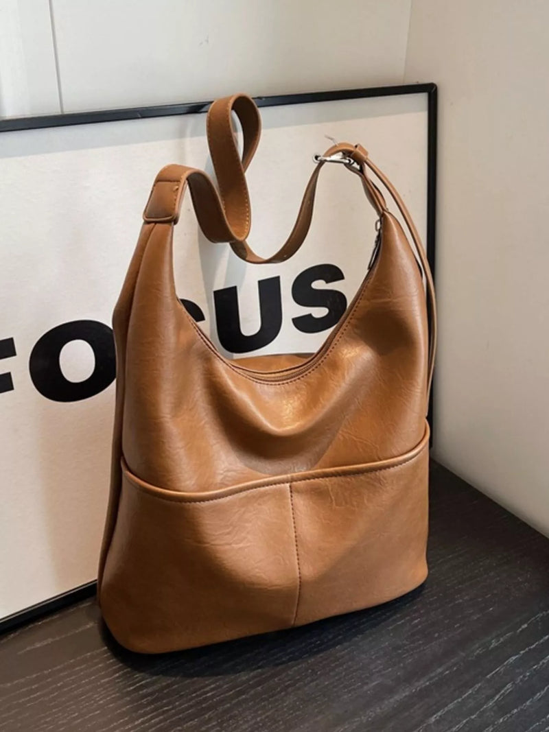 Close up of Adjustable Strap Shoulder Bag For Women