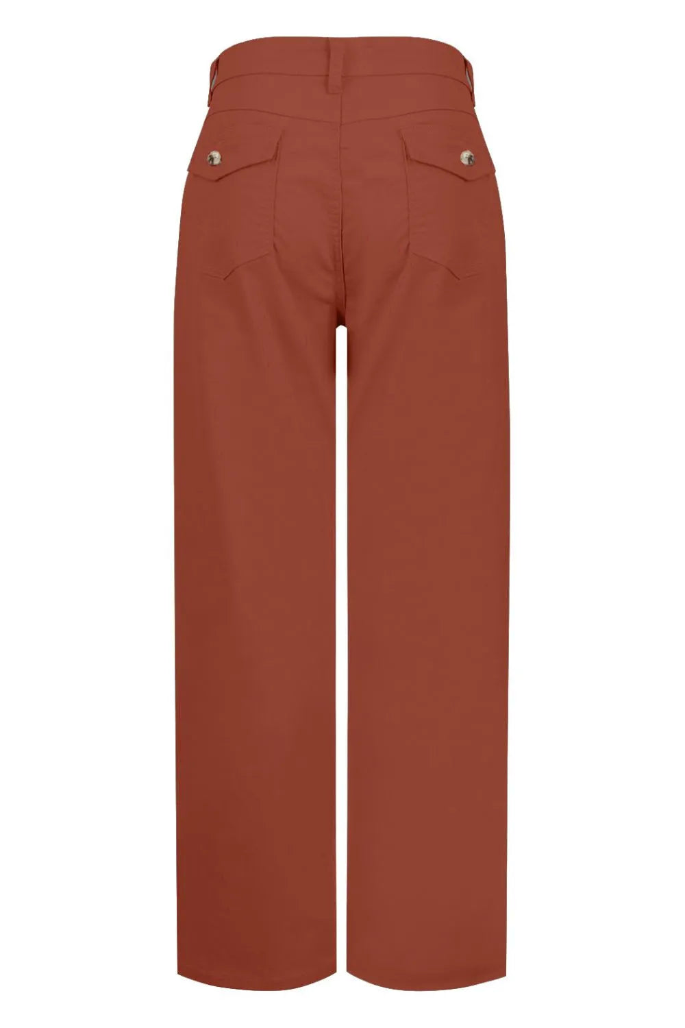 Brown pants on a white background