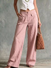 Women's Full Size High-Waisted Wide-Leg Cargo Pants Plus Size
