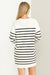 Casually Chic Striped Sweater Dress