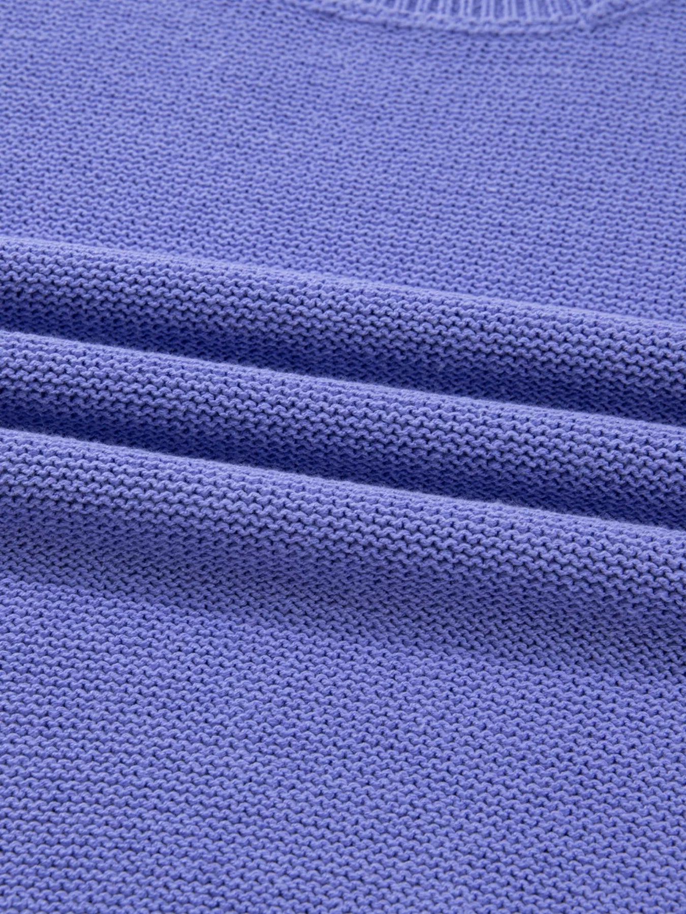 Close-up of blue fabric texture