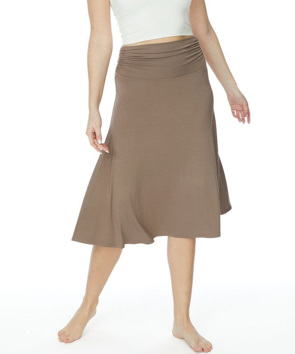 Shop now for BAMBOO FLARED MID LENGTH SKIRT