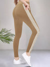 Women's High-Waisted Side Houndstooth Active Leggings