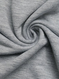 Close-up of gray fabric with a swirl pattern