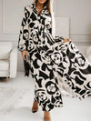 Long Sleeve Maxi Shirt Dress - EHC