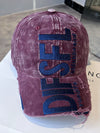Distressed Embroidered Baseball Cap For Ladies and Men