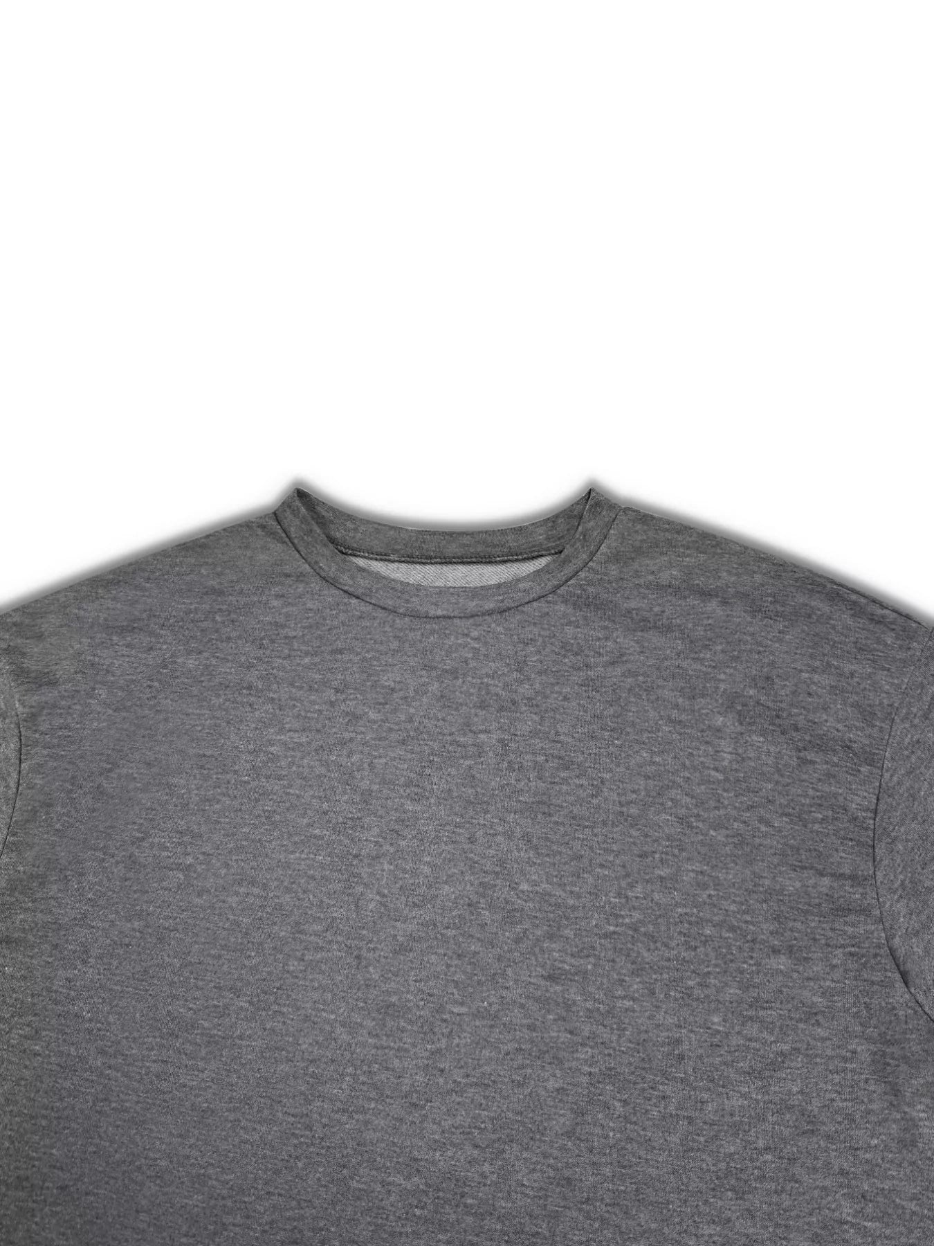 Gray t-shirt on a white background
