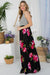 FLORAL MIX TANK MAXI DRESS