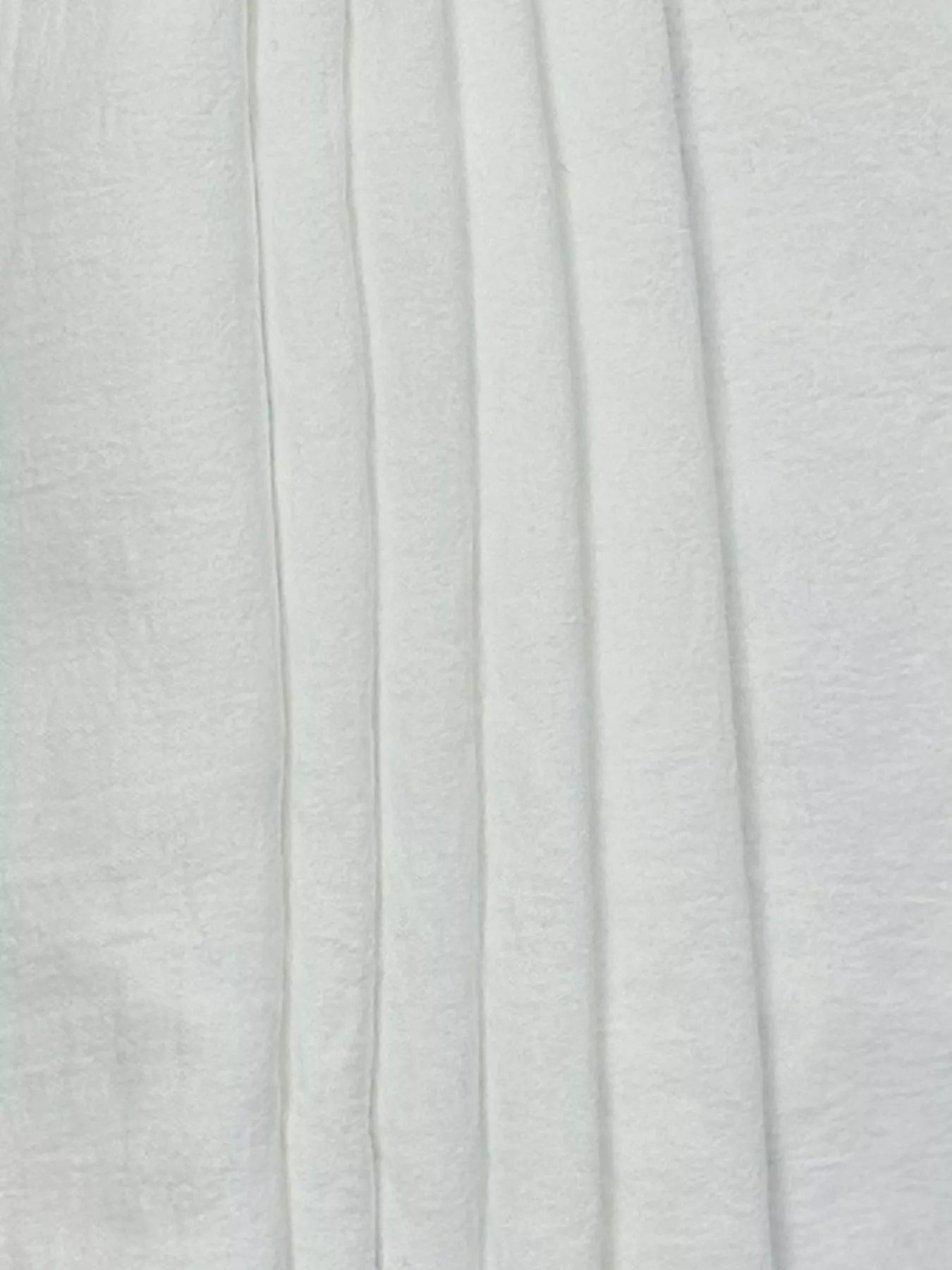 Close-up of light gray fabric texture