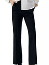 High-Waisted Slim-Fit Dress Pants