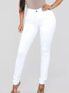 Full Size High-Waisted Skinny Jeans Plus Size