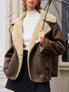 Sherpa Lined Button Down Outerwear