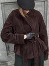Tie Waist Vintage Style Jacket