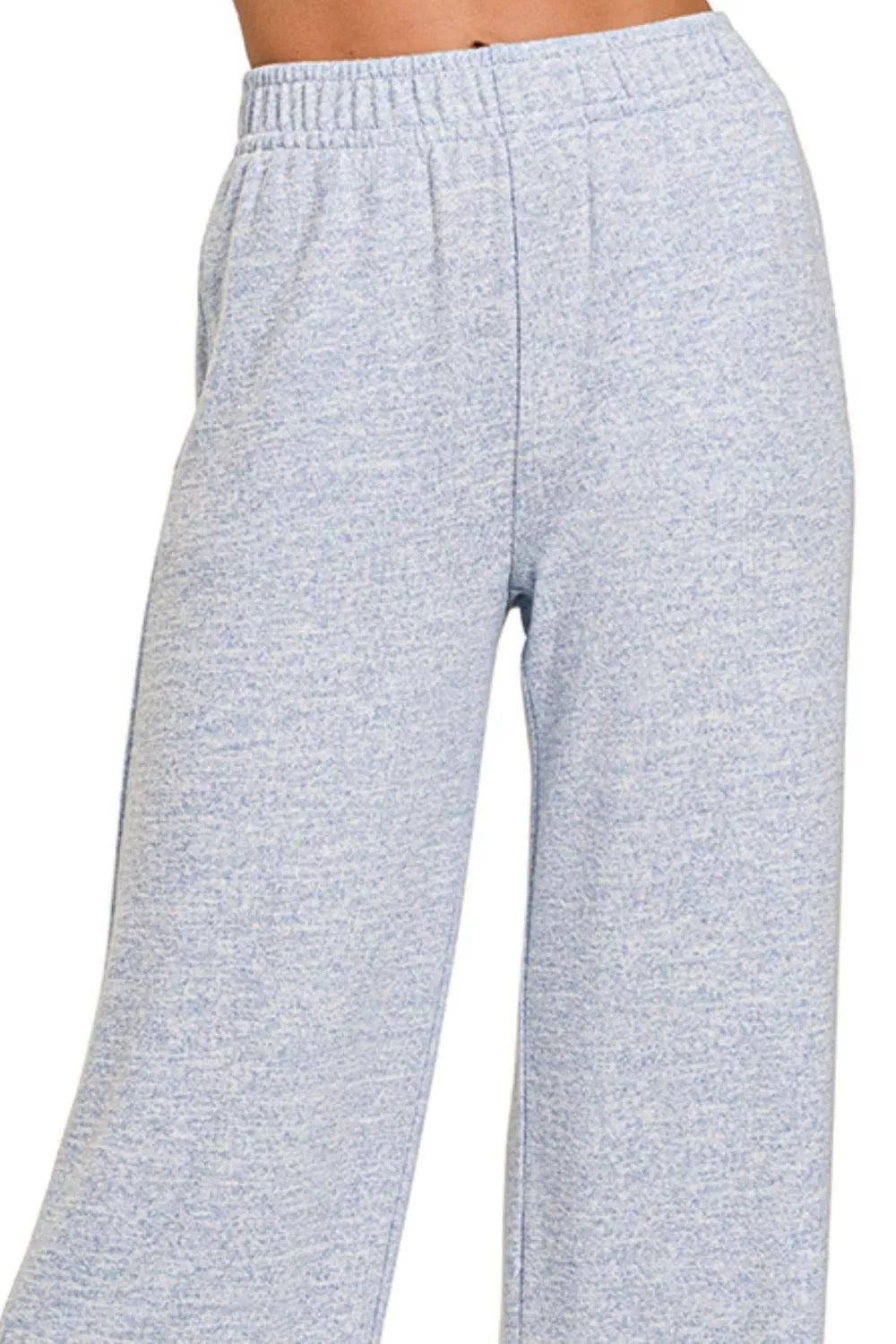 Gray sweatpants on a white background