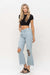 Front view of 90"s Vintage Crop Flare Jeans