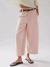 Wide-Leg Cropped Jeans For Women