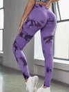 High-Waisted Tie Dye Seamless Active Leggings