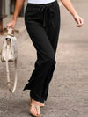 Tied Wide Leg Pants
