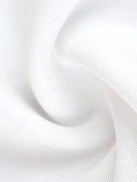 Abstract white swirl pattern on a light gray background
