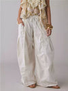 High-Waisted Cargo Wide-Leg Pants For Women