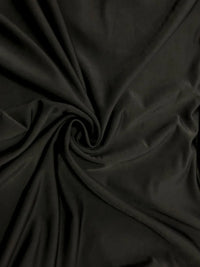 Close-up of dark fabric with folds