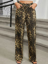 Leopard Jeans with Pockets