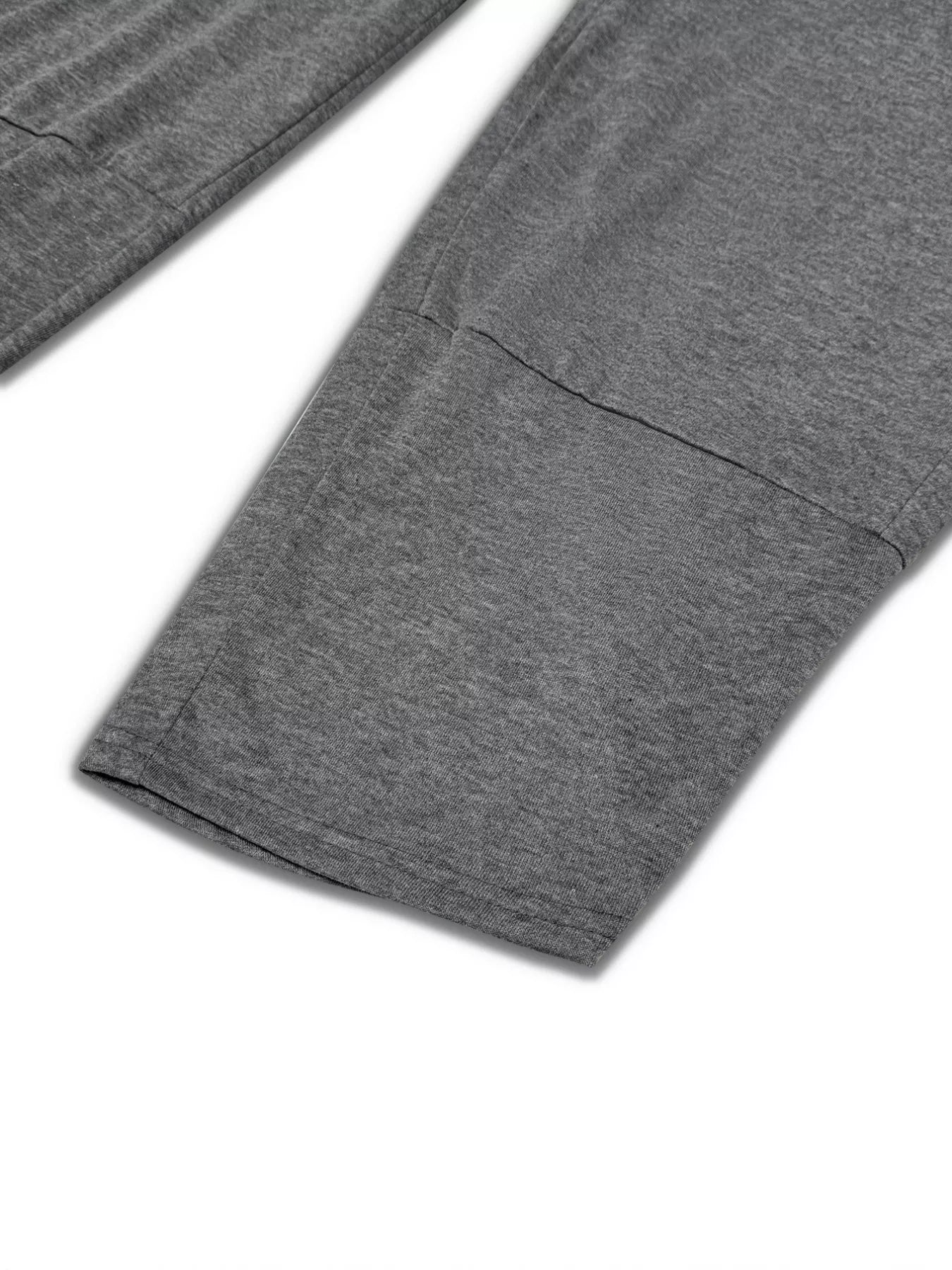 Gray sweatpants on a white background
