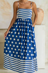 Polka Dot Square Neck Cami Dress For Women