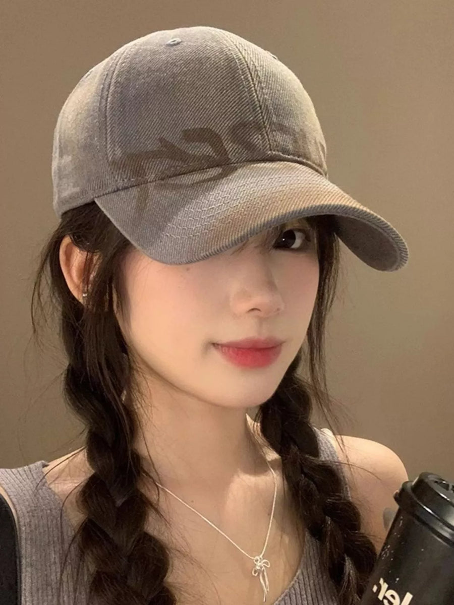 Front view of Letter Casual Baseball Cap