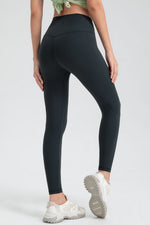 Women's Wide Waistband Slim Fit Active Leggings