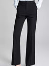 High-Waisted Straight-Leg Pants