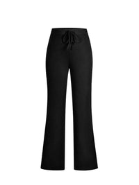 Black pants on a white background