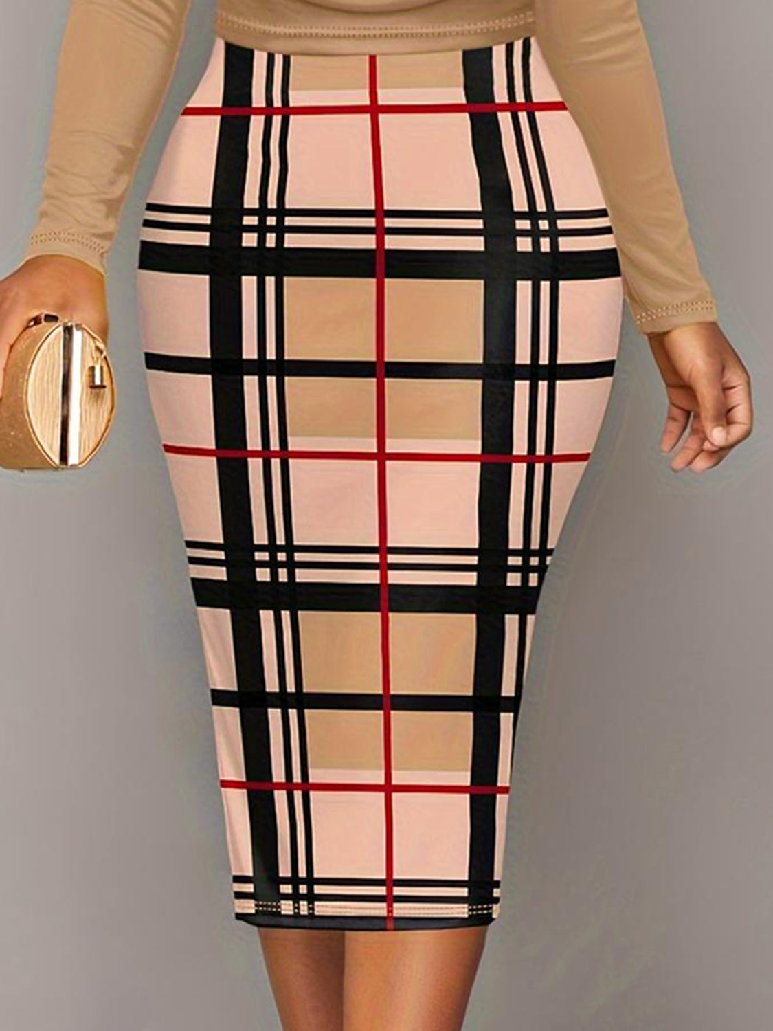 plaid mini dress plus size Plus Size - Nightfall Tiered Mesh Mini Dress