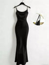 Womens Pink wedding guest Pearl Strap Cowl Neck Satin Maxi Dress