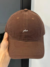 Embroidered Letter Baseball Cap For Men And Women