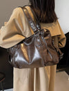 Woman Vintage Style Leather Handbag
