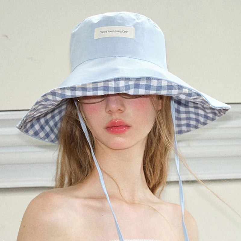 Marigold Shadows Accessories Supinet Reversible Bucket Hat