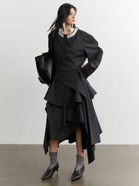 Marigold Shadows Blazers ** Sharka Belted Blazer