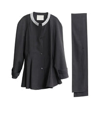 Marigold Shadows Blazers ** Sharka Belted Blazer