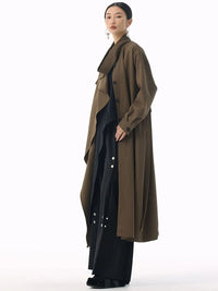 Marigold Shadows Coats *** Bulagi Scarf Trench