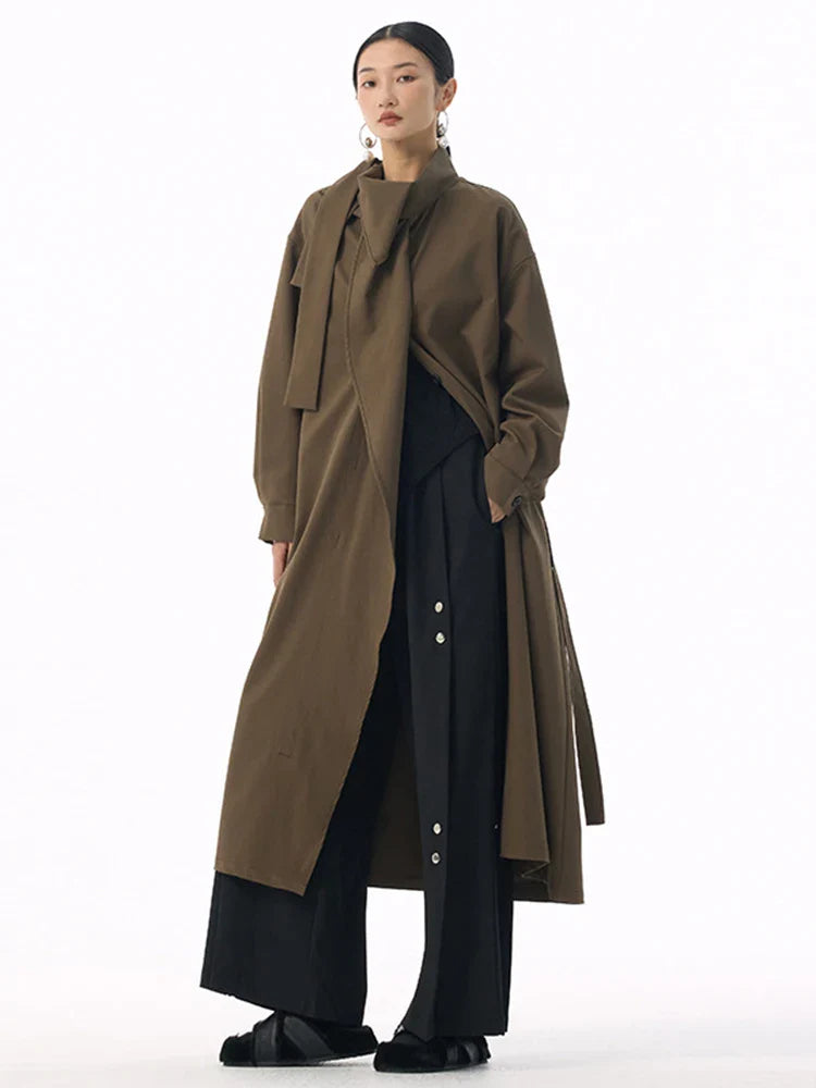 Marigold Shadows Coats *** Bulagi Scarf Trench